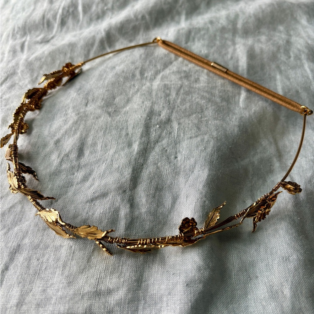 Jennifer Behr gold headband